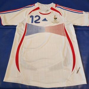Thierry Henry Adidas France 2006 World Cup Away Jersey